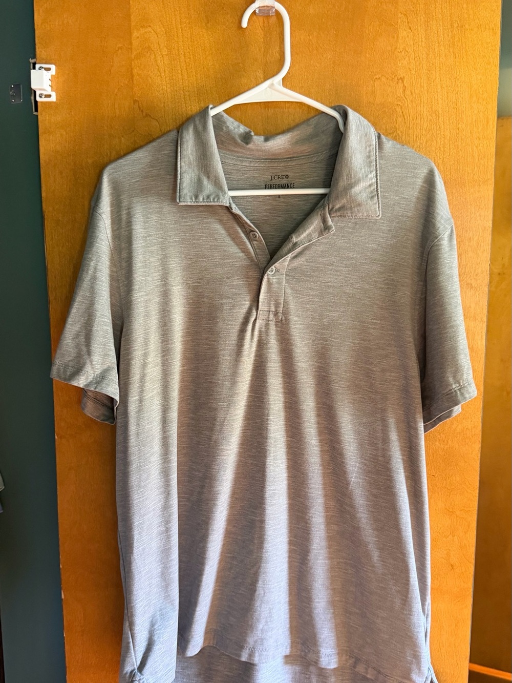 J. Crew Men’s Light Gray Polo Shirt